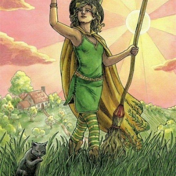 Everyday Witch Tarot Miniature Mini Size - Picture 7 of 11